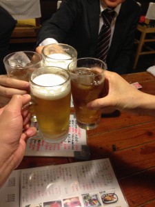 乾杯！